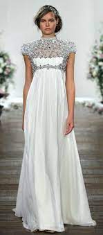 Jenny Packham Empire Wedding Dress Empire Waist Wedding Dress Trendy Wedding Dresses