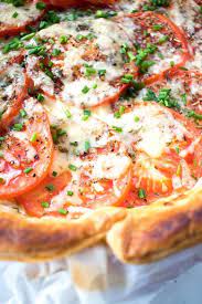 French Tomato Tart A Hedgehog In The Kitchen Recipe French Vegetarian Recipes Tomato Tart French Recipes Authentic