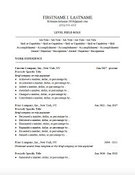 Down below, this basic resume template gets divided into two columns. Simple Resume Templates Fairygodboss
