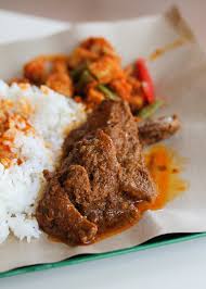 Nasi kandar wah meng cafe. Food Hawker Miss Tam Chiak