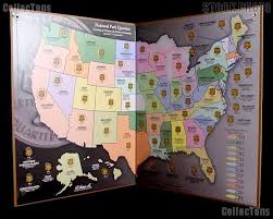 Harris postage stamp collecting supplies, including: National Park Quarters Program