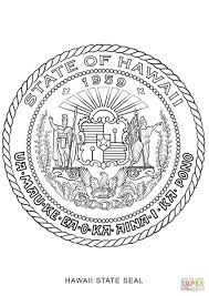 Color the flag with white, red and blue stripes. Hawaii Flag Coloring Pages Learny Kids