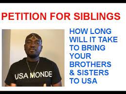 You will have to show u.s. Green Card For Siblings Processing Time Youtube