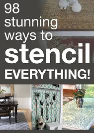 Stunning Stenciling Jeannie Scott S Clipboard On Hometalk Stencils Diy Painting Decor