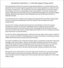The team held one conference call in late february in preparation for the site visit and made final writing assignments to team members. Introduction To Questions 1 6 Start Up Company C Chegg Com