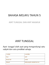 Mata pelajaran sains dianggap mata pelajaran yang sukar oleh sesetengah pelajar. Ayat Tunggal Dan Ayat Majmuk
