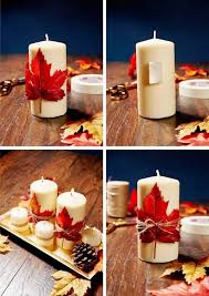 32 Easy And Fun Ideas On How To Decorate A Candle Fall Centerpieces Diy Thanksgiving Decorations Diy Diy Fall