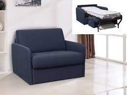 Non c'è niente di meglio che avere una poltrona letto. Poltrona Letto A Ribalta Tessuto Largh 70 Cm Blu Nadoa