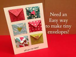 How To Make Tiny Envelope And A Card Tutorial Tiny Envelopes Mini Envelopes Diy Mini Envelopes Template