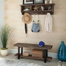 We did not find results for: Alaterre Pomona Wood Bench Coat Hook Cubby Wall Shelf 2 Piece Set