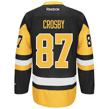 Das pittsburgh penguins trikot hat den namen crosby und die nummer 87 im originalen hochwertigen authentic design auf der rückseite aufgestickt. Trikot Reebok Premier Jersey Nhl Pittsburgh Penguins Sidney Crosby 87 Sportartikel Sportega