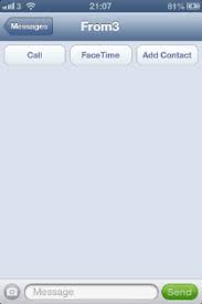 Blank Message Screen Messages Ipod Iphone