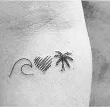 Tattoo Finger Tree Palms 45 Ideas Palm Tattoos Tattoos Wave And Palm Tree Tattoo