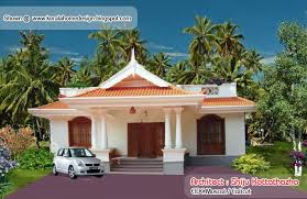 Kerala Style Single Floor House Plan 1155 Sq Ft Simple House Design Kerala House Design Unique House Design