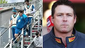 Stuart Dew spotted with Australian cricket team after Gold Coast sacking