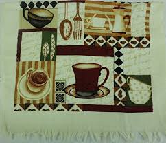 Bee tea towel, flour sack kitchen tea towel, embroidered bee design towel, decorative towel. Kitchen Decorative Dish Towels 2 Pack 15 X 24 Tea Towel Set Frayed Edge Coffee Wantitall