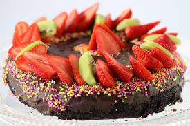A delightful citrus flavored sponge cake that is tasty for passover or anytime. Birthday Chocolate Cake Kitchen Thyme Passover Recipes Chocolate Cake Recipe Yummy Cakes