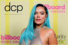 Daddy yankee, karol g and nicky jam to headline 2021 billboard latin music week. Karol G Rocks Bright Blue Hair A Shimmering See Through Look At The Billboard Music Awards 2021 Photo 4559119 2021 Billboard Music Awards Billboard Music Awards Karol G Pictures Just Jared