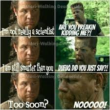 The Walking Dead Memes Abraham Ford Eugene Porter Abraham Ford The Walking Dead Eugene Porter