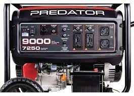 At 50% load, the predator 9000 can deliver 120/240 v for up to 13. Predator 9000 7250 9000w Portable Generator User Review Deals