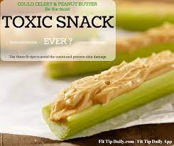 Is Celery And Peanut Butter Really That Good For You Celery Toxins Fit Tip Daily