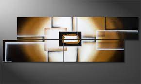 Bilder für wohnzimmer, ob abstrakt oder modern. Das Xxl Wandbild Earth Construction 245x80cm