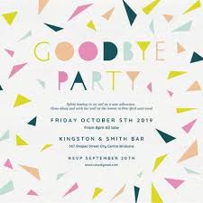 Colleagues and valued clients, leaver's name is leaving company name after x years of dedicated service. 54 Blank Example Invitation Card Farewell Party Download For Example Invitation Card Farewell Party Cards Design Templates