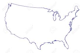 Check spelling or type a new query. Un Mapa Del Esquema De La Silueta De Los Estados Unidos De America Sobre Un Fondo Blanco Ilustraciones Vectoriales Clip Art Vectorizado Libre De Derechos Image 62914638