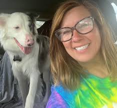 Sarge is cheesing for the camera. Rhea Farm Doggie Boarding