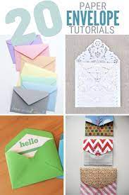 Top 20 Paper Envelope Making Tutorials From Pinterest In 2021 Gift Card Envelope Diy Envelope Diy Paper Homemade Envelopes