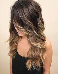 21 ideas hair long blonde highlights bangs hair see more. This Effortless Ombre Hairstyle Is Perfect For Girls On The Go Side Bangs With Long Hair Hairstyles With Bangs Curly Hair Styles