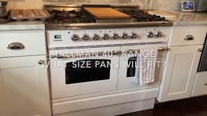 My smeg kitchen appliances are in overdrive these days. Hallman Industries 40 Range What Size Pans Will Fit Youtube