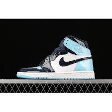 Air Jordan 1 Retro High Blue Chill Unc Patent Cd0461 401 In 2020 Jordan Shoes Girls Air Jordans Sneakers Nike Jordan