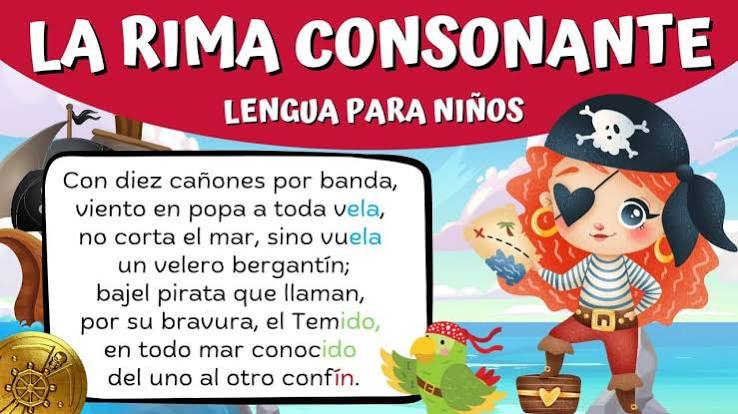 la rima consonante - Juegos infantiles
