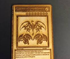 We all had them and played duells against freinds. Wooden Yu Gi Oh Card Or Any Card You Like With Pictures Instructables