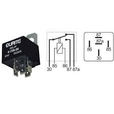 Within this offered assortment of products we are providing general purpose relay, 12 volt automotive relay, h4 ceramic headlight connector, ceramic headlight connector, automobile wiring harness, tipper. Durite Relay Mini Change Over Sealed 20 30 Amp 12 Volt Resistor Cd1 0 728
