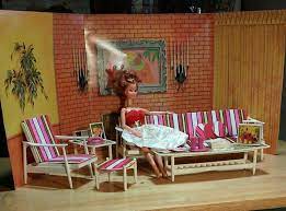 Skipper is barbie's younger sister. 1963 Vintage Barbie Go Together Living Room Furniture W Accessories By Mattel 1755924988