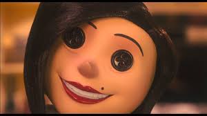 During the night, she crosses the passage and finds a parallel world where everybody has buttons instead of eyes. Neil Gaiman And Teri Hatcher On Coraline The Mary Sue