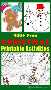 Free Christmas Printable Activities Games Worksheets For Kids From Preschool Kindergarten To Sch Christmas Worksheets Christmas Kindergarten Christmas Learning