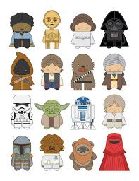 Star Wars All Characters Etsy Star Wars Cartoon Star Wars Drawings Star Wars Characters