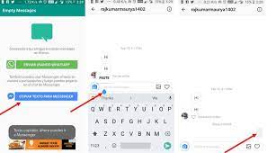 How To Send Empty Blank Messages On Whatsapp Facebook Instagram