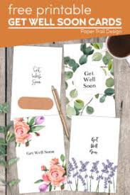 Check spelling or type a new query. Get Well Soon Cards Printable Paper Trail Design