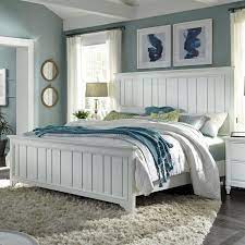The supplies only come to $50 so we are talking budget friendly! Aspenhome Retreat California King Farmhouse Panel Bed With Usb Charging Ports Walker S Furniture Panel Beds