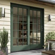 Jeld Wen Siteline Clad Wood Sliding Patio Doorbuilt From Auralast Wood Pine The Exterior Doors Sliding Doors Exterior Beautiful French Doors