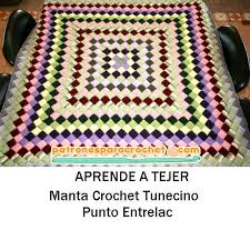 Te enseñamos patrones modernos de pastillas a crochet para colchas o tapetes, además de mostrarte su aporte en distintos estilos de decoración. Como Tejer Una Manta Punto Entrelac Al Crochet Tutorial Espanol English Tutorial