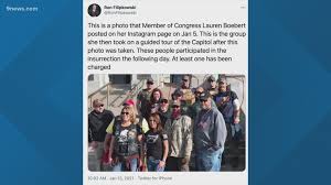 Lauren boebert joins other freshman republican house members for a group photo at the capitol in exactly what boebert did leading up to and during the capitol siege remains a subject of rumors. Verify Is The Story Behind This Lauren Boebert Photo True 9news Com