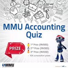 10 multimedia university logos ranked in order of popularity and relevancy. Mmu Accounting Quiz Win Cash Prizes Quiz Accounting