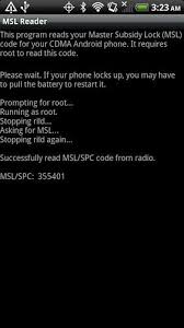 Remove your sim card and enter a new sim card from another carrier. Msl Reader For Android Apk Download