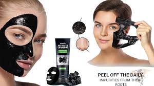 Apply the mask on your face with a mask brush. Natural Peel Off Mask Enriched With Activated Charcoal How To Apply Charcoal Face Pack Youtube
