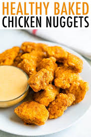 Healthy Baked Chicken Nuggets Eating Bird Food Recipe In 2020 Healthy Baked Chicken Baked Chicken Nuggets Healthy Baking